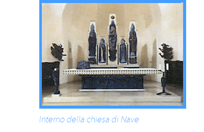 immagine interno chiesa di Nave